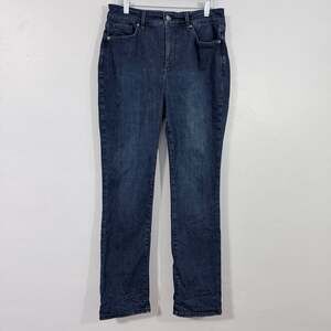 NYDJ Curves 360 Jeans Size 10 Dark Wash Denim
